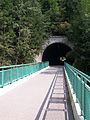 Bockauer Tunnel an der Zwickauer Mulde