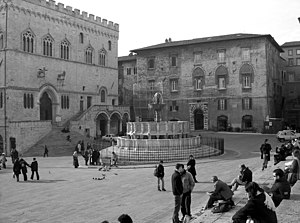 Perugia, piazza IV Novembre