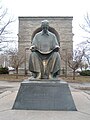 Statue im State Park bei den Niagarafällen