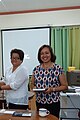 Dr. Anita Cular (left), Dean of UPVTC and Prof. Joycie Dorado-Alegre (right), Director of U.P. Leyte-Samar Heritage Center