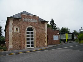 The town hall in Blangy-Tronville