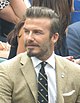 David Beckham at the Wimbledon in 2014