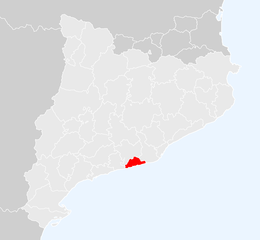 Garraf – Localizzazione