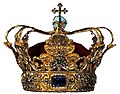 Crown of Christian V (1671) kept at Rosenborg Castle