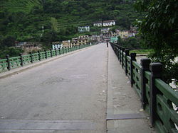 Brücke über den Indrawati in Dolalghat