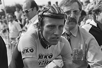 De Nederlander Joop Zoetemelk was net geen 39 jaar toen hij in 1985 de oudste wereldkampioen werd.