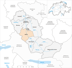 Karte von Wattwil