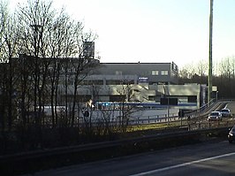 Het Rhein-Ruhr Zentrum, zijaanzicht (2006)