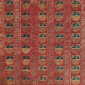 Sichuan brocade manufactured between the late 13th and late 14th century.