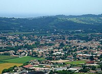 Panoramablick auf Pieve di Soligo