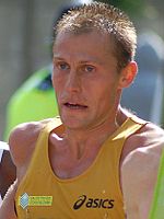 Stefano Baldini, im Marathonlauf Europameister 1998 und WM-Dritter 2003, erreichte Platz vier – im Jahr darauf wurde er Marathon-Olympiasieger