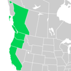 Symphyotrichum chilense distribution map