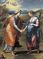 Visitation by Raphael, c. 1517