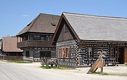 Folk architecture in Čičmany