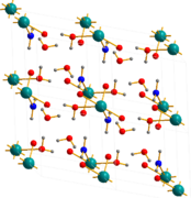 Structura (NH4)2U2O7