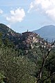 Panoramaansicht von Apricale,