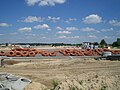 Baustelle der Autostrada A1 (Polen) bei Celiny