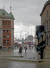 Yağmurlu bir günde Bergen