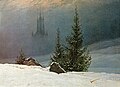 Caspar David Friedrich: Winterlandschaft mit Kirche, 1811