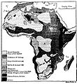 1911 geological map of Africa