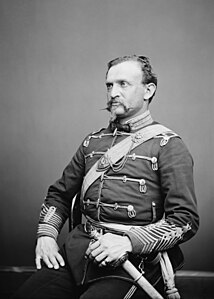 Frederick George D'Utassy, by Mathew Brady (restored by Adam Cuerden)