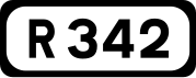 R342 road shield}}