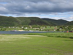 View of the village