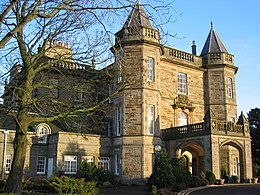 Dalmahoy House bei Edinburgh, Familiensitz der Earls of Morton seit 1750