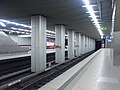 Bahnsteig der U1 und U2 am Hauptbahnhof