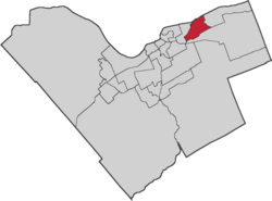 Location within Ottawa