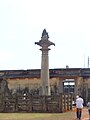 pillar at Gommateshwara statue