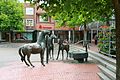 Pferdebrunnen von Claus Homfeld am Pferdemarkt