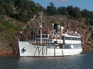 Finnish steamer S/S Ukkopekka.