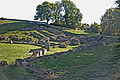 Süd-West-Bereich, unten Bühne und Bühnenwand