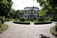 Schloss Sandhorst liegt inmitten des Landschaftsschutzgebietes