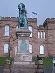 Statue of Flora Macdonald, Castle Hill, Castle Wynd