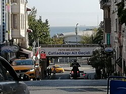 Çatladıkpaı Altgeçidi'nden bir görünüm