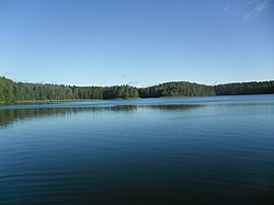 Lake Chistik, a protected area of Russia in Demidovsky District