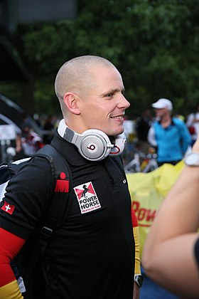 Jan Raphael beim Ironman Germany, 2014