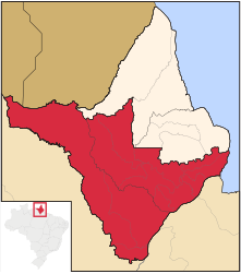 Sul do Amapá – Mappa