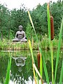 Buddhastatue am See