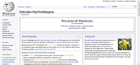 Screenshot 1280*800 in Firefox 4.0 (RC) door Kthoelen - getoond wordt het werkelijk zichtbare deel van de pagina. Hierdoor is de schermafdruk kleiner dan de aangegeven schermresolutie.