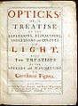 Image 20Isaac Newton's 1704 Opticks: or, A Treatise of the Reflexions, Refractions, Inflexions and Colours of Light (from Scientific Revolution)