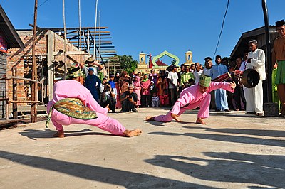 Silat pengantin, tradisi Kabupaten Lingga, Kepulauan Riau