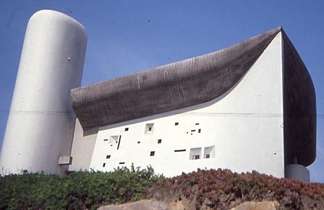 Model of Notre-Dame-du-Haut by Le Corbusier (1955)