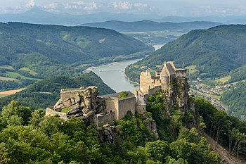 7. Burgruine Aggstein in der Wachau, Niederösterreich Uoaei1