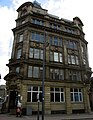 Old Telegraph and Argus building, Bradford, north frontage.