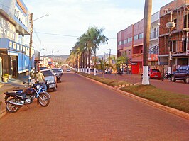 Avenida Pará, in het centrum van Tucumã