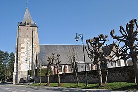 The St. Michel Church in Verton