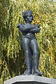 Waterloo, Napoleon statue erected close to the Bivouac de l'Empereur hostel